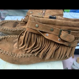 Girls Moccasin Booties